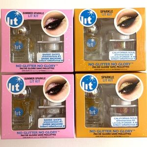 Lit Cosmetics Glitter Kit Makeup - 4 Sets Pack